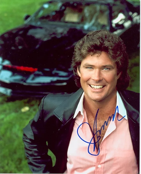David Hasselhoff autograph