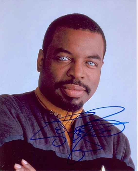 LeVar Burton autograph