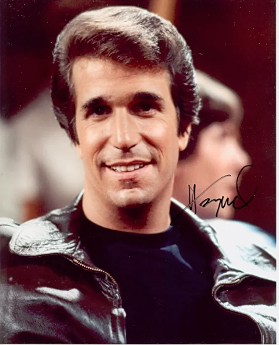 Henry Winkler autograph