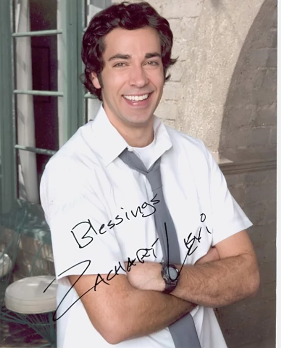 Zachary Levi autograph