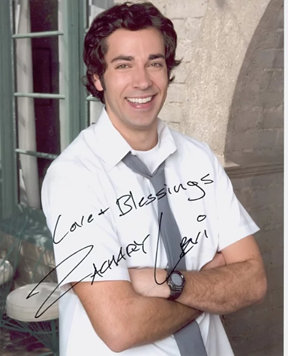 Zachary Levi autograph