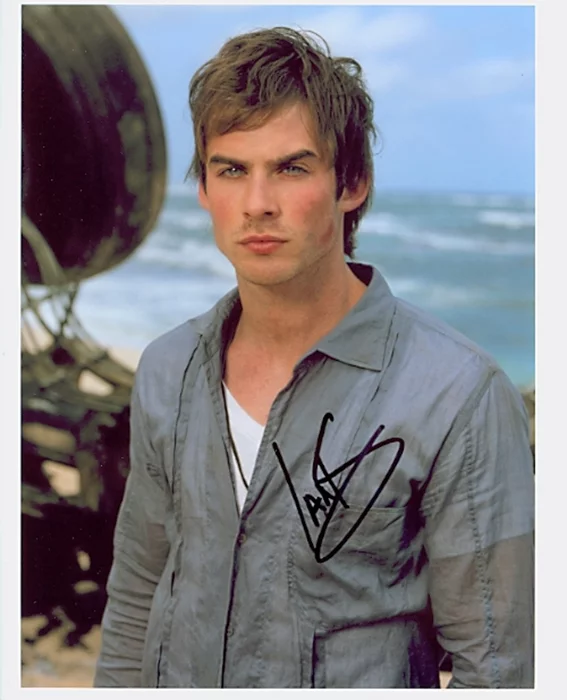 Ian Somerhalder autograph