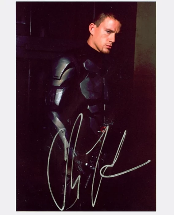 Channing Tatum autograph