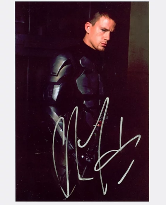 Channing Tatum autograph