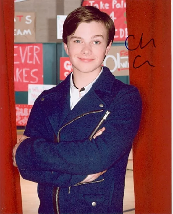 Chris Colfer autograph