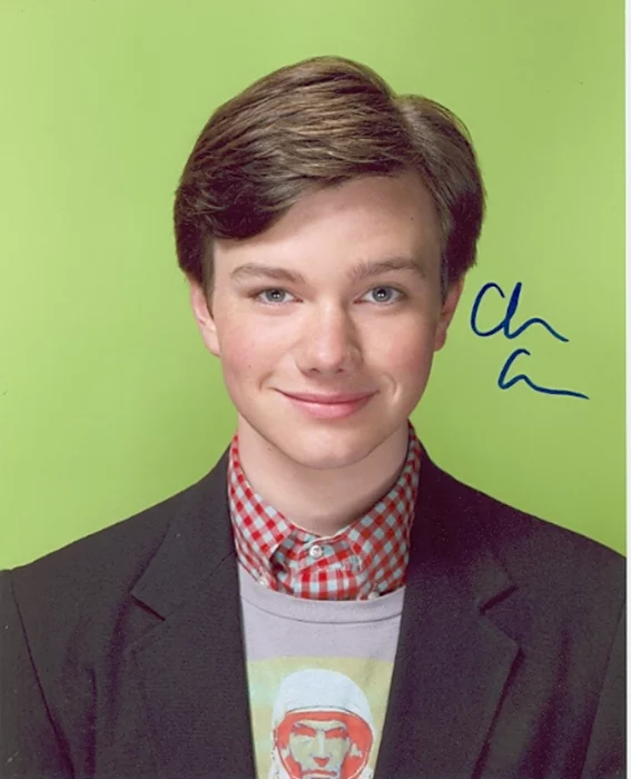 Chris Colfer autograph