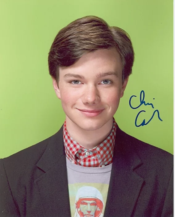 Chris Colfer autograph