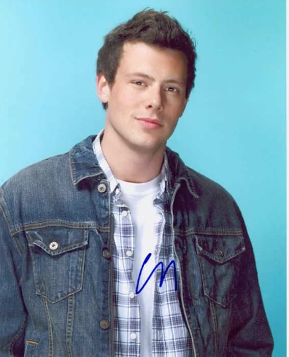Cory Monteith autograph