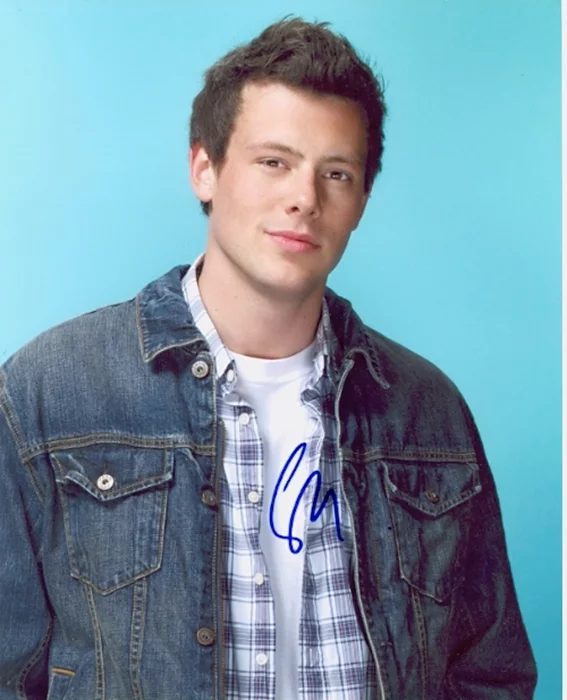 Cory Monteith autograph
