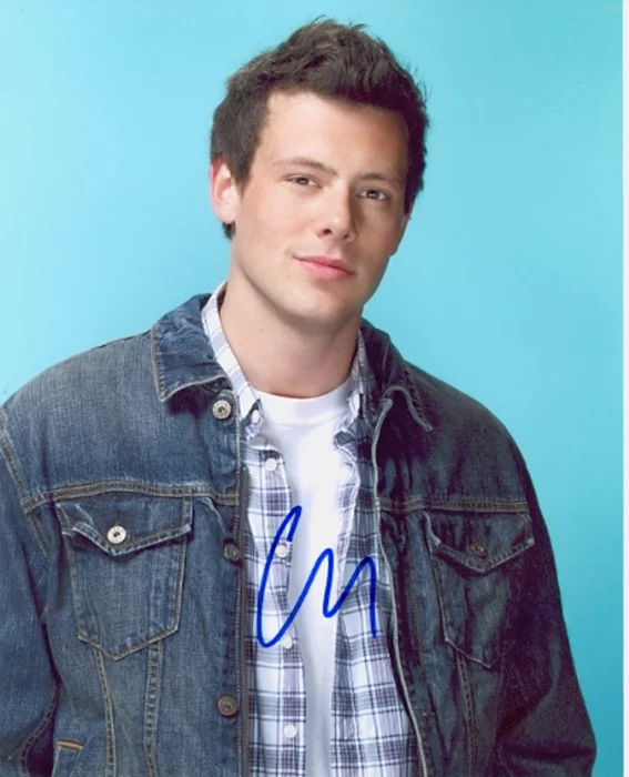 Cory Monteith autograph