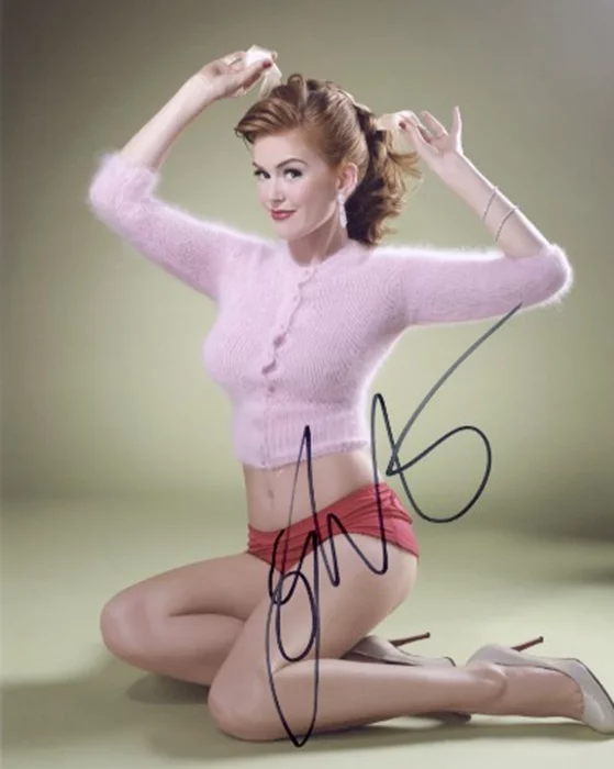 Isla Fisher autograph