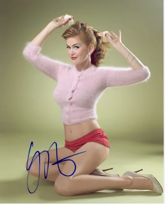 Isla Fisher autograph