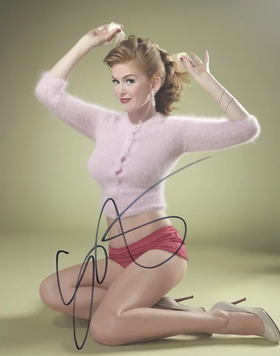 Isla Fisher autograph
