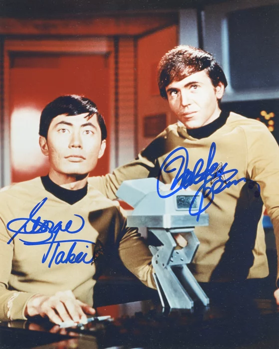 Star Trek autograph