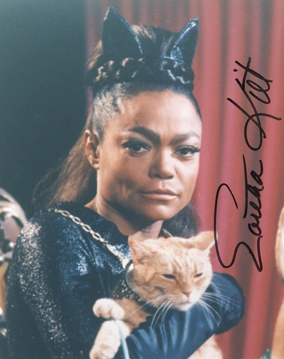 Eartha Kitt autograph