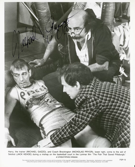 Michael Gazzo autograph