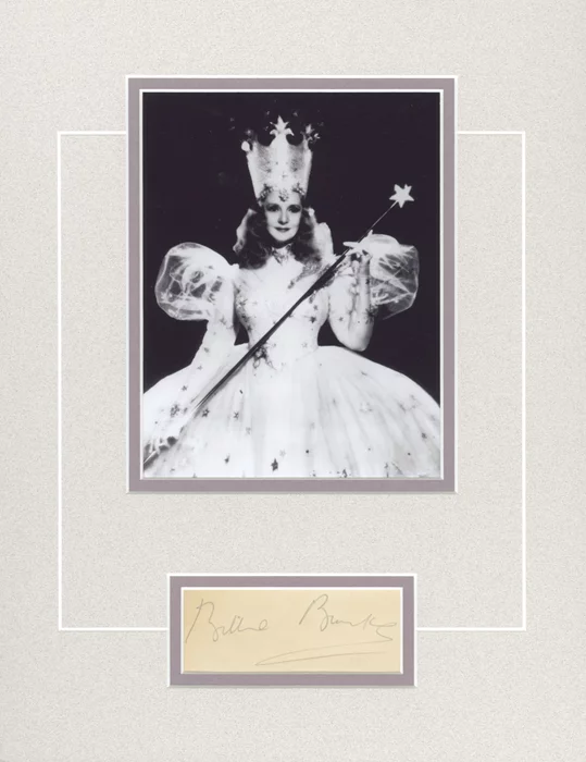 Billie Burke autograph