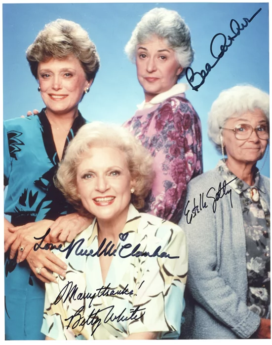 The Golden Girls autograph