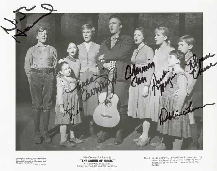 The Sound of Music autograph