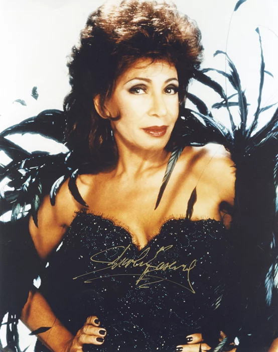 Dame Shirley Bassey autograph