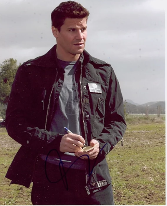 David Boreanaz autograph