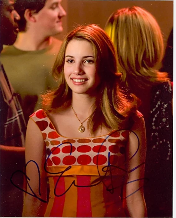 Emma Roberts autograph