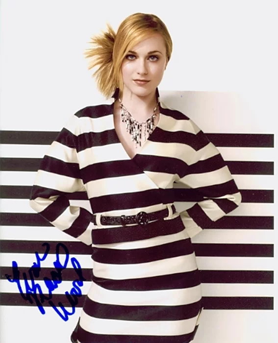 Evan Rachel Wood autograph