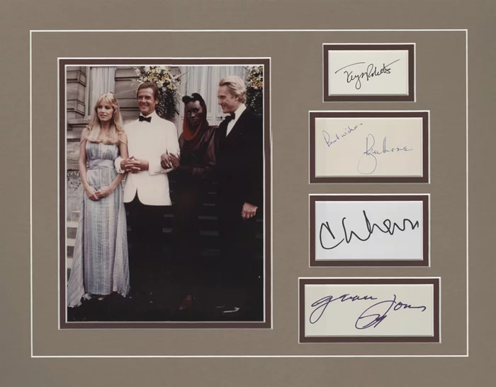 A View to a Kill autograph