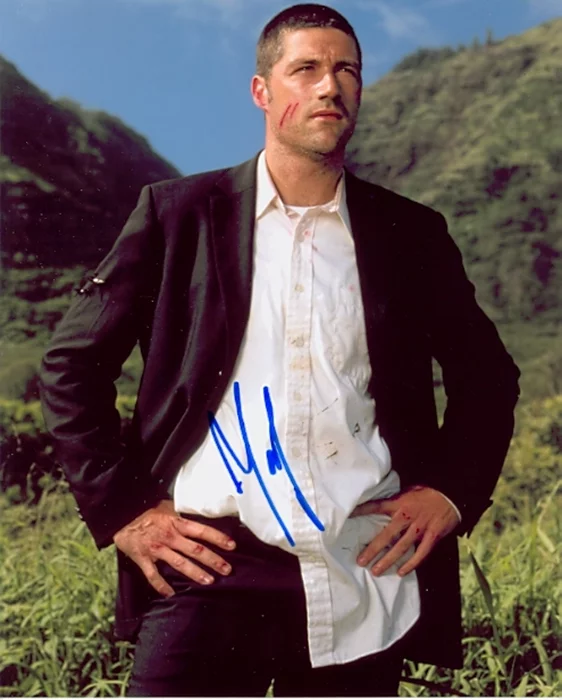 Matthew Fox autograph