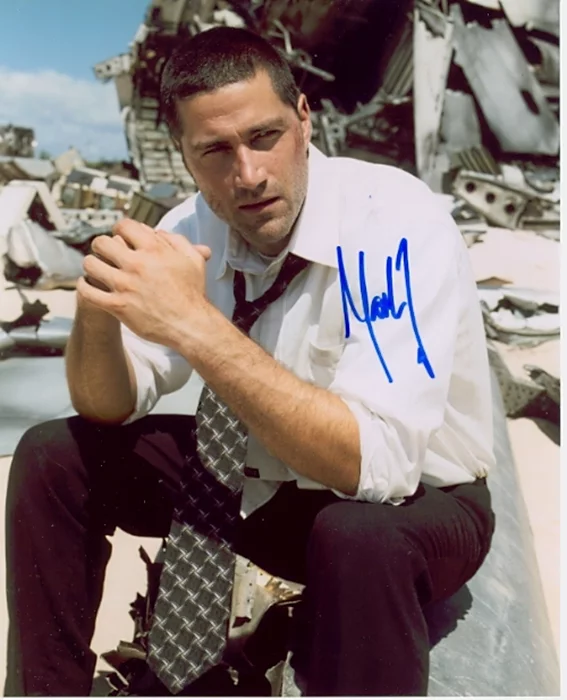 Matthew Fox autograph