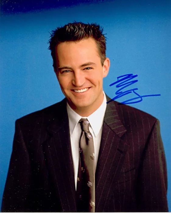 Matthew Perry autograph