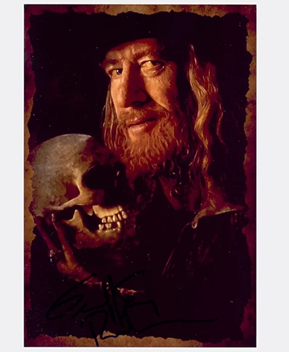 Geoffrey Rush autograph