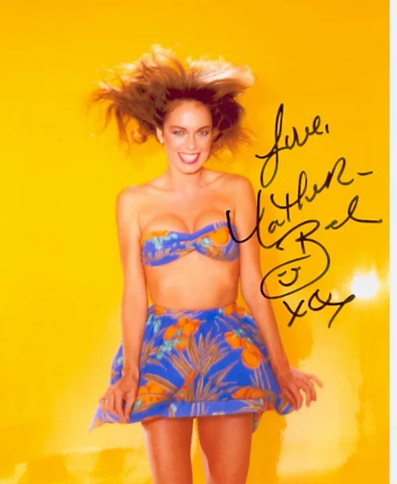 Catherine Bach autograph