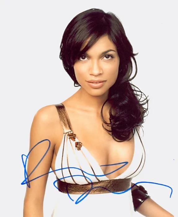 Rosario Dawson autograph