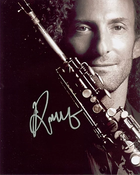 Kenny G autograph