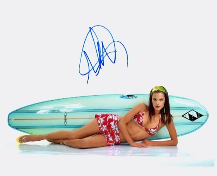 Alessandra Ambrosio autograph