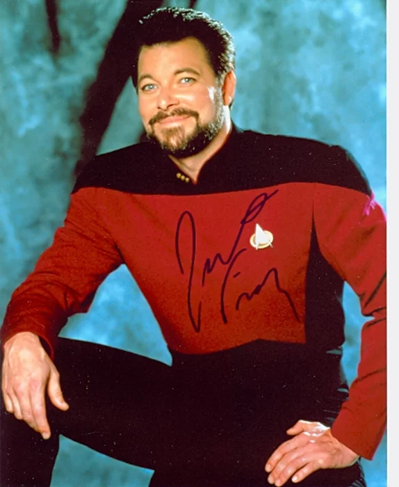 Jonathan Frakes autograph