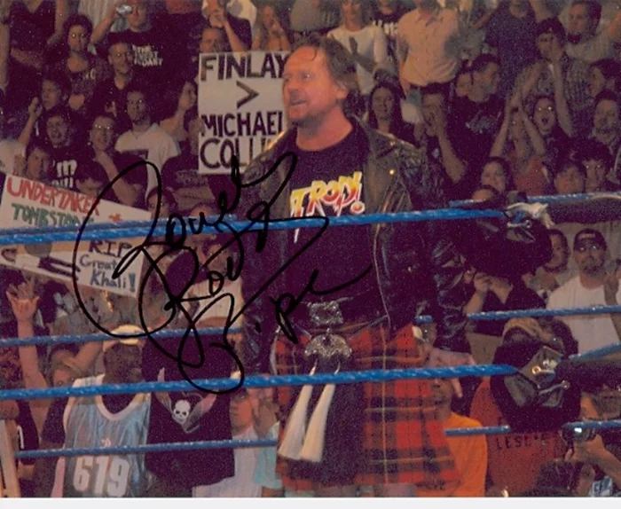 Rowdy Roddy Piper autograph