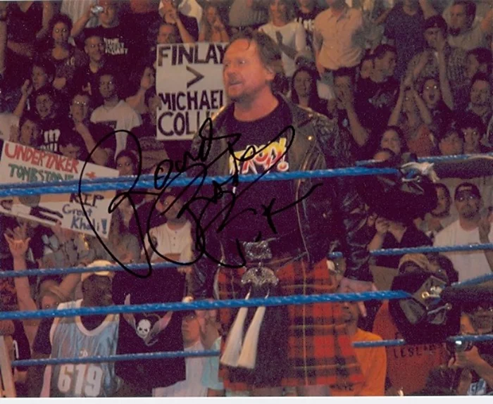 Rowdy Roddy Piper autograph