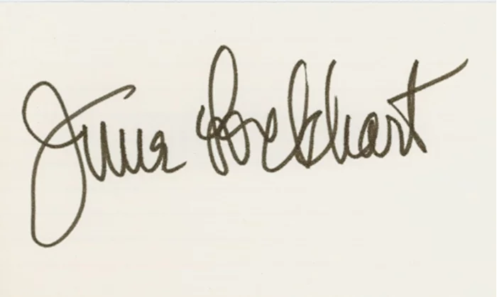 June Lockhart autograph