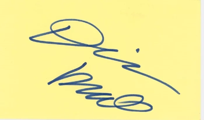 Diane Keaton autograph