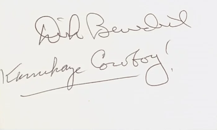 Dirk Benedict autograph