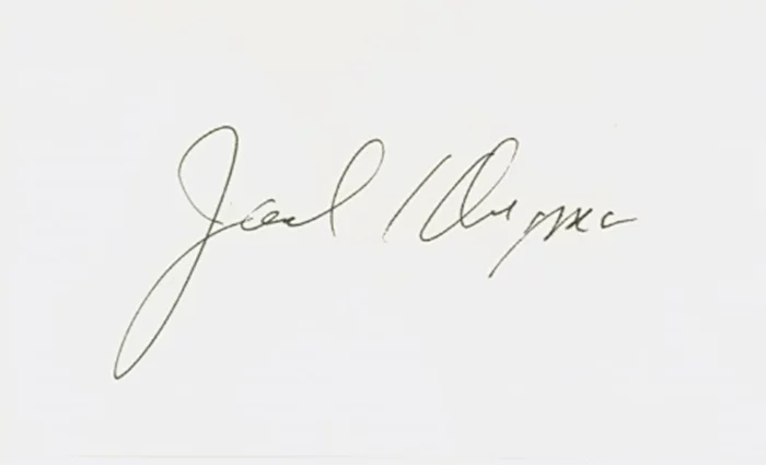 Jack Klugman autograph