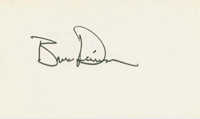 Bruce Davison autograph