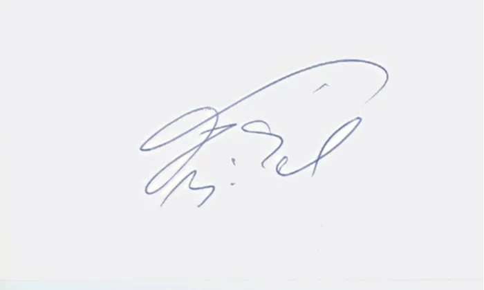 Theodore Bikel autograph