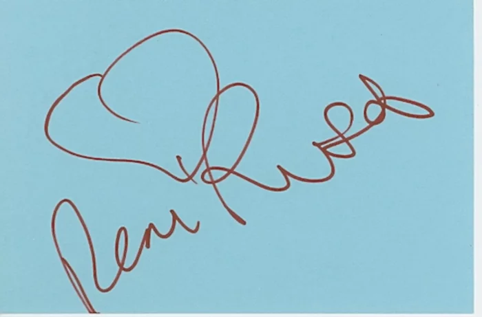 Rene Russo autograph