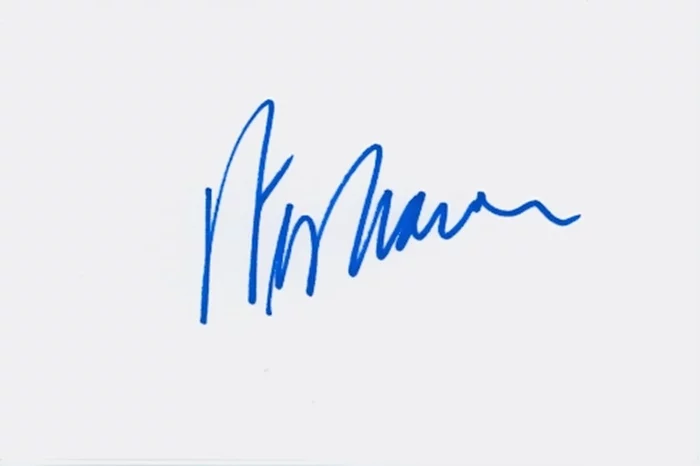 Wes Craven autograph