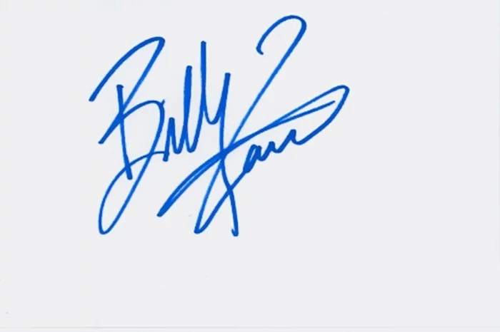 Billy Zane autograph