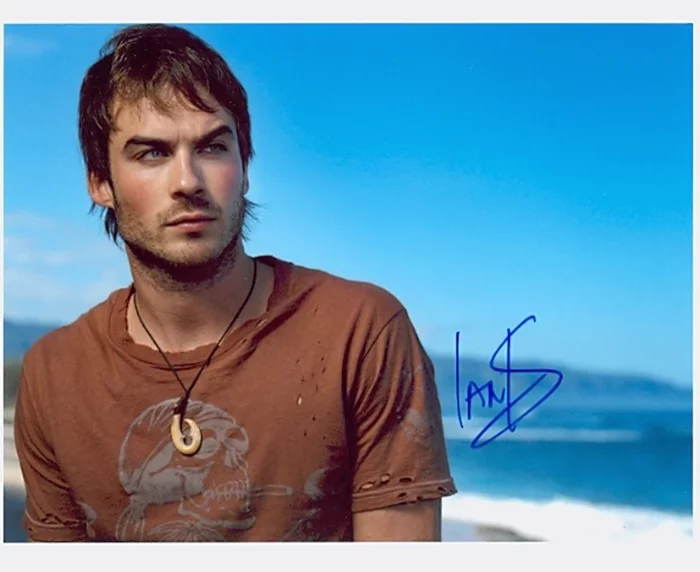 Ian Somerhalder autograph