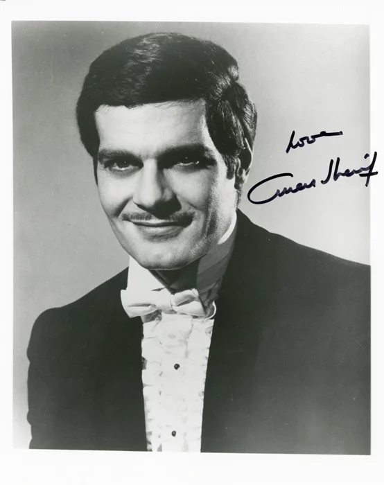 Omar Sharif autograph